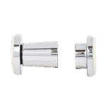 BRIDA P/CORTINERO F-C CROMO RUGO