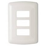 PLACA 92-1212 ABS MARFIL TIPO VENECIA 3 UNIDADES YEI