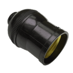 SOCKET BAQUELITA 111 SENCILLO S/ROSCA IUSA