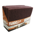 ALMOHADILLA FIBRA MARRON P/MADERA 1451 FANDELI