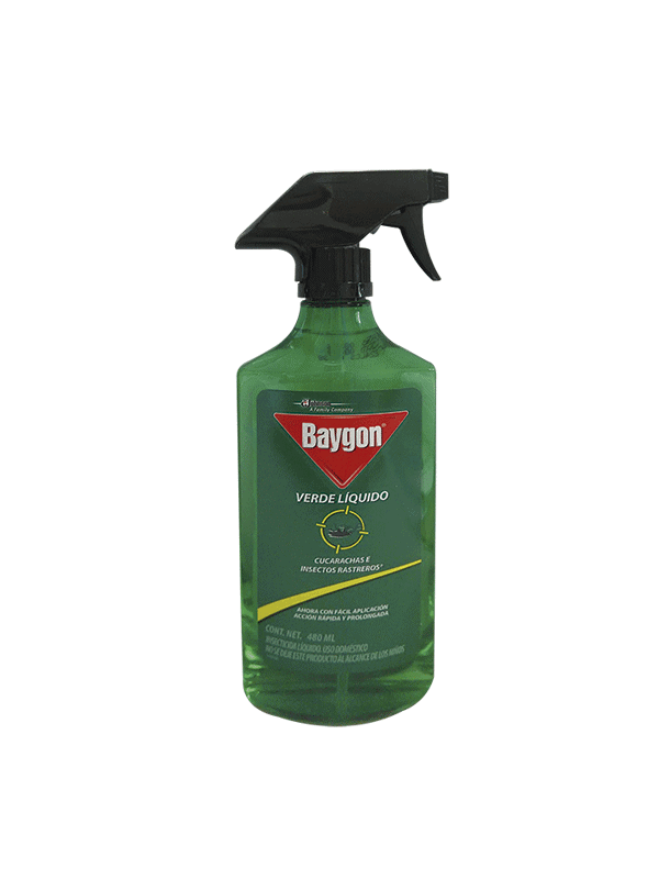 baygon-liquido.png INSECTICIDA BAYGON LIQUIDO ASPERS. 480ML - Imagen 1