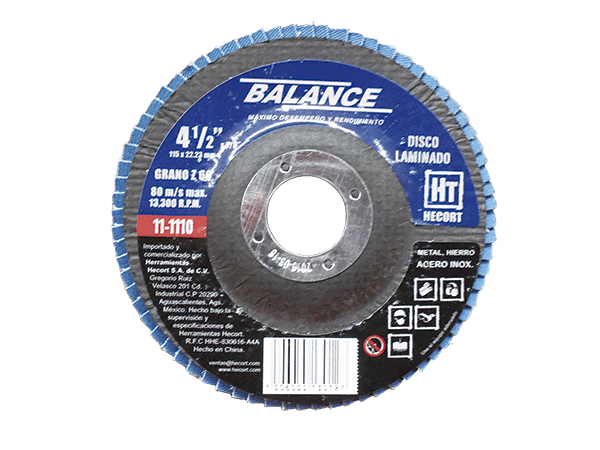 laminado-2-1.png DISCO LAMINADO 4 1/2 X 7/8 T. 29 GRANO 80 11-1111 - Imagen 1